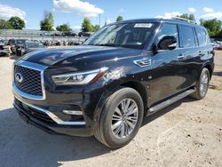 Salvage trucks for sale at Bridgeton, MO auction: 2018 Infiniti QX80 Base