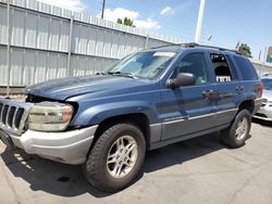 Jeep Vehiculos salvage en venta: 2002 Jeep Grand Cherokee Laredo