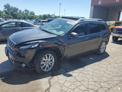 Salvage cars for sale at Fort Wayne, IN auction: 2015 Jeep Cherokee Limited