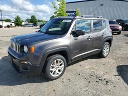 Salvage cars for sale at Mcfarland, WI auction: 2017 Jeep Renegade Latitude