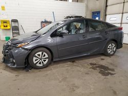 Salvage cars for sale from Copart Blaine, MN: 2017 Toyota Prius Prime