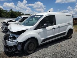 Salvage trucks for sale at Riverview, FL auction: 2020 Ford Transit Connect XL