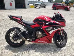 Salvage cars for sale from Copart Rogersville, MO: 2022 Honda CBR500 RA