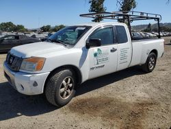 Salvage cars for sale at San Martin, CA auction: 2008 Nissan Titan XE