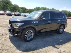 Infiniti qx80 Luxe salvage cars for sale: 2022 Infiniti QX80 Luxe