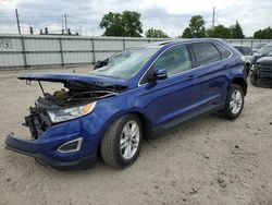 Vehiculos salvage en venta de Copart Lansing, MI: 2015 Ford Edge SEL