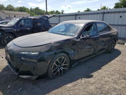 BMW salvage cars for sale: 2024 BMW 760 XI