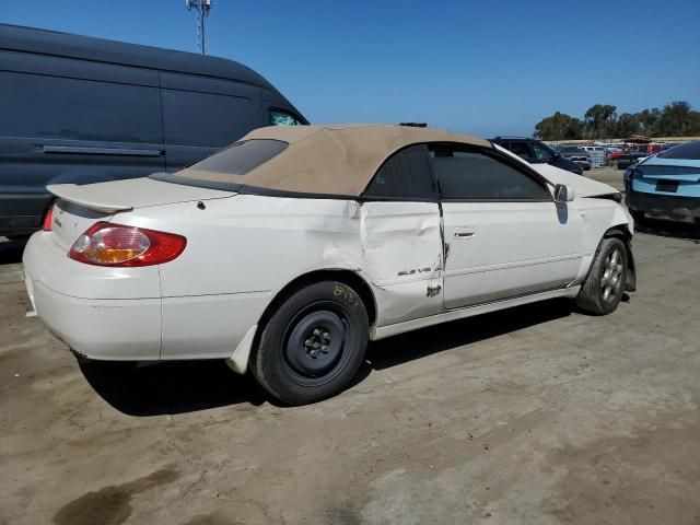 2002 Toyota Camry Solara SE