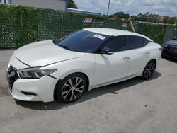 2016 Nissan Maxima 3.5S en venta en Orlando, FL