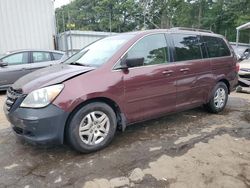 Salvage cars for sale at Austell, GA auction: 2007 Honda Odyssey EXL