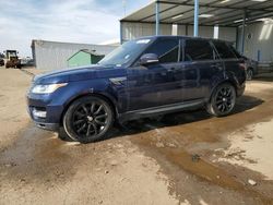 Land Rover Range Rover Sport hse Vehiculos salvage en venta: 2016 Land Rover Range Rover Sport HSE