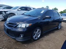 Salvage cars for sale at Elgin, IL auction: 2013 Toyota Corolla Base