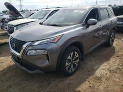 Salvage cars for sale at Elgin, IL auction: 2022 Nissan Rogue SV