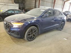 Salvage cars for sale at Greenwell Springs, LA auction: 2019 Audi Q8 Premium Plus S-Line