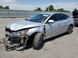 Nissan salvage cars for sale: 2019 Nissan Altima SV