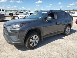 Salvage cars for sale at Houston, TX auction: 2020 Toyota Rav4 LE