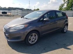 Salvage cars for sale from Copart Dunn, NC: 2017 Ford Fiesta SE