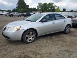 Vehiculos salvage en venta de Copart Finksburg, MD: 2009 Pontiac G6