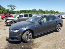 Salvage cars for sale at Des Moines, IA auction: 2018 Audi A4 Premium Plus