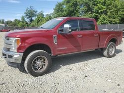 Salvage cars for sale from Copart Waldorf, MD: 2017 Ford F250 Super Duty