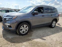 Salvage cars for sale from Copart Riverview, FL: 2016 Honda Pilot LX