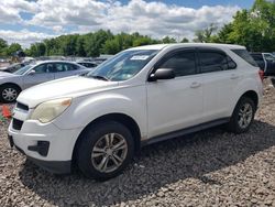 Salvage cars for sale from Copart Chalfont, PA: 2010 Chevrolet Equinox LS