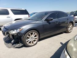 Mazda 6 Touring salvage cars for sale: 2016 Mazda 6 Touring