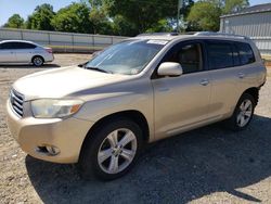 Salvage cars for sale from Copart Chatham, VA: 2008 Toyota Highlander Limited