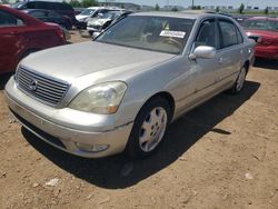 Vehiculos salvage en venta de Copart Elgin, IL: 2003 Lexus LS 430