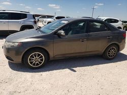 Salvage cars for sale at Andrews, TX auction: 2010 KIA Forte EX