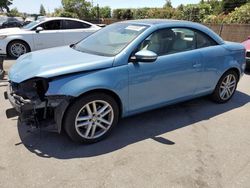 Salvage cars for sale from Copart San Martin, CA: 2009 Volkswagen EOS LUX
