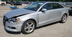 Salvage cars for sale at Ellwood City, PA auction: 2015 Audi A3 Premium