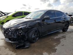 Salvage cars for sale from Copart Grand Prairie, TX: 2022 Nissan Sentra SR