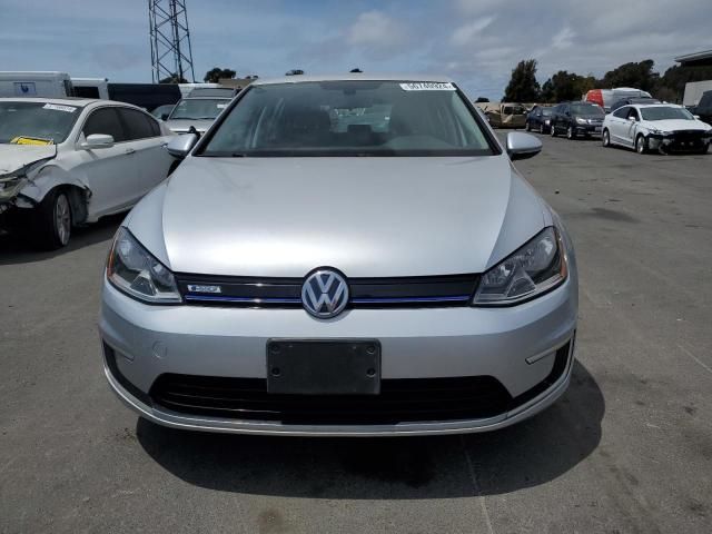 2016 Volkswagen E-GOLF SE