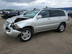 Salvage cars for sale at Woodhaven, MI auction: 2006 Toyota Highlander Limited