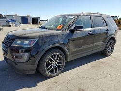 Salvage cars for sale at Bakersfield, CA auction: 2016 Ford Explorer Sport