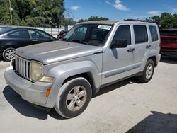 Salvage cars for sale from Copart Ocala, FL: 2009 Jeep Liberty Sport