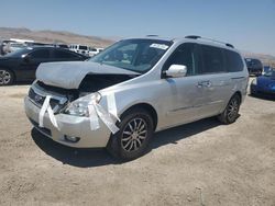 Salvage cars for sale at North Las Vegas, NV auction: 2012 KIA Sedona EX