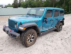 Jeep salvage cars for sale: 2020 Jeep Wrangler Unlimited Rubicon