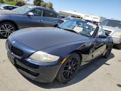 Salvage cars for sale from Copart Martinez, CA: 2006 BMW Z4 3.0SI