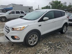 Salvage cars for sale at Opa Locka, FL auction: 2019 Ford Escape SE