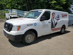 Salvage cars for sale at Center Rutland, VT auction: 2012 Nissan NV 1500