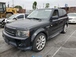 Salvage cars for sale at Wilmington, CA auction: 2013 Land Rover Range Rover Sport HSE