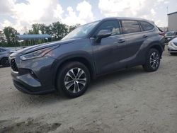 Toyota salvage cars for sale: 2021 Toyota Highlander XLE