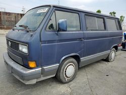 Salvage cars for sale at Wilmington, CA auction: 1990 Volkswagen Vanagon Bus