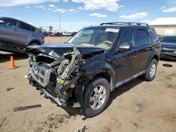 Ford Escape Limited salvage cars for sale: 2012 Ford Escape Limited