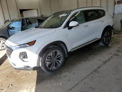 Salvage cars for sale at Madisonville, TN auction: 2019 Hyundai Santa FE Limited