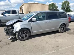 Salvage cars for sale at Moraine, OH auction: 2018 Dodge Grand Caravan GT