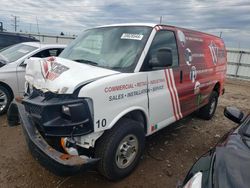 Salvage trucks for sale at Elgin, IL auction: 2011 Chevrolet Express G3500