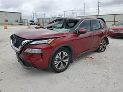 Salvage cars for sale at Haslet, TX auction: 2022 Nissan Rogue SV